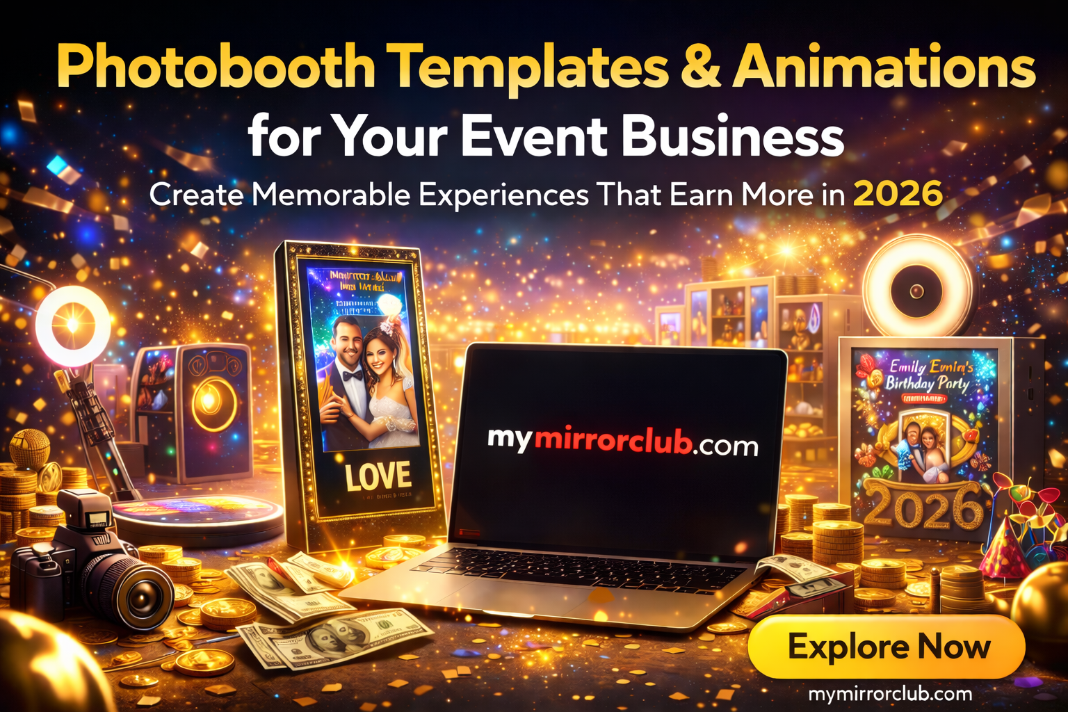 How Photobooth Templates & Animations Can Transform Your Event Business in 2026
