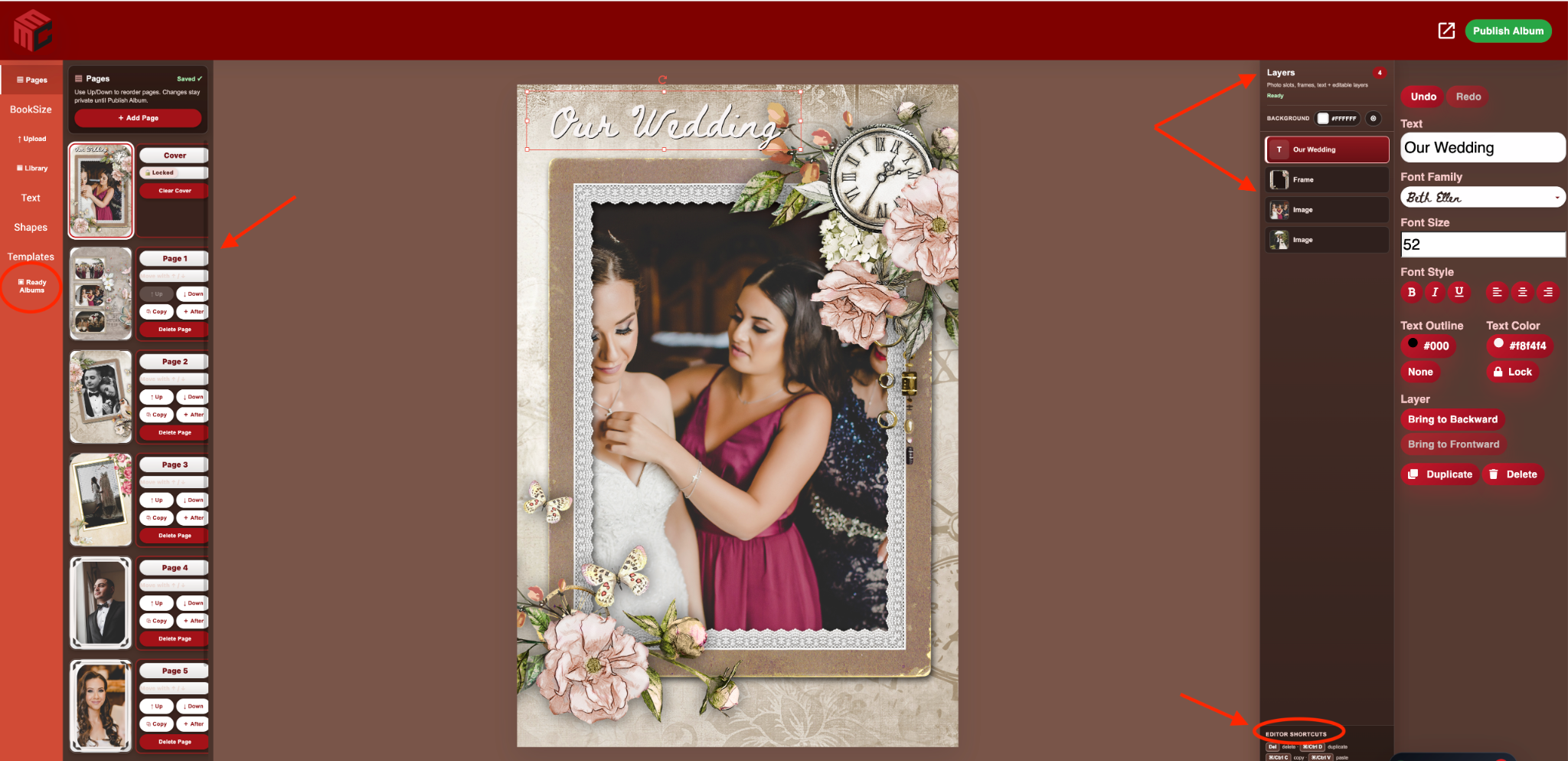 Flip Book Photo Album Gets a Major Upgrade: Pages, Layers, Fonts, Ready Albums and More