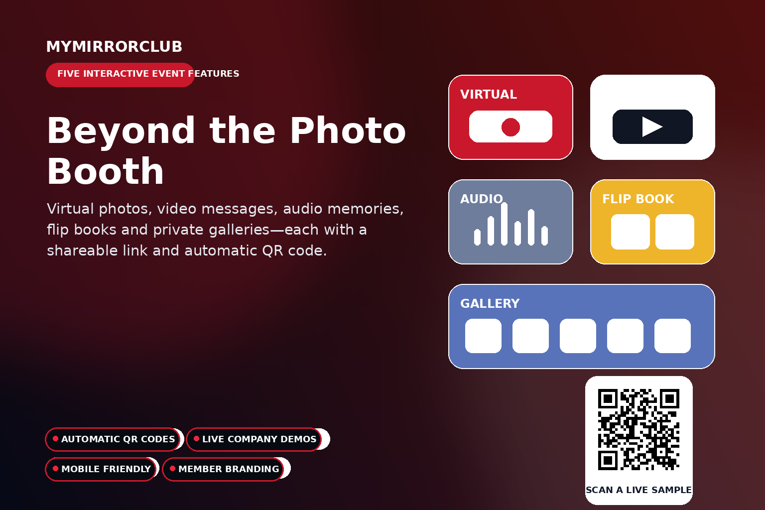 Beyond the Photo Booth: 5 Interactive Online Event Experiences From MyMirrorClub