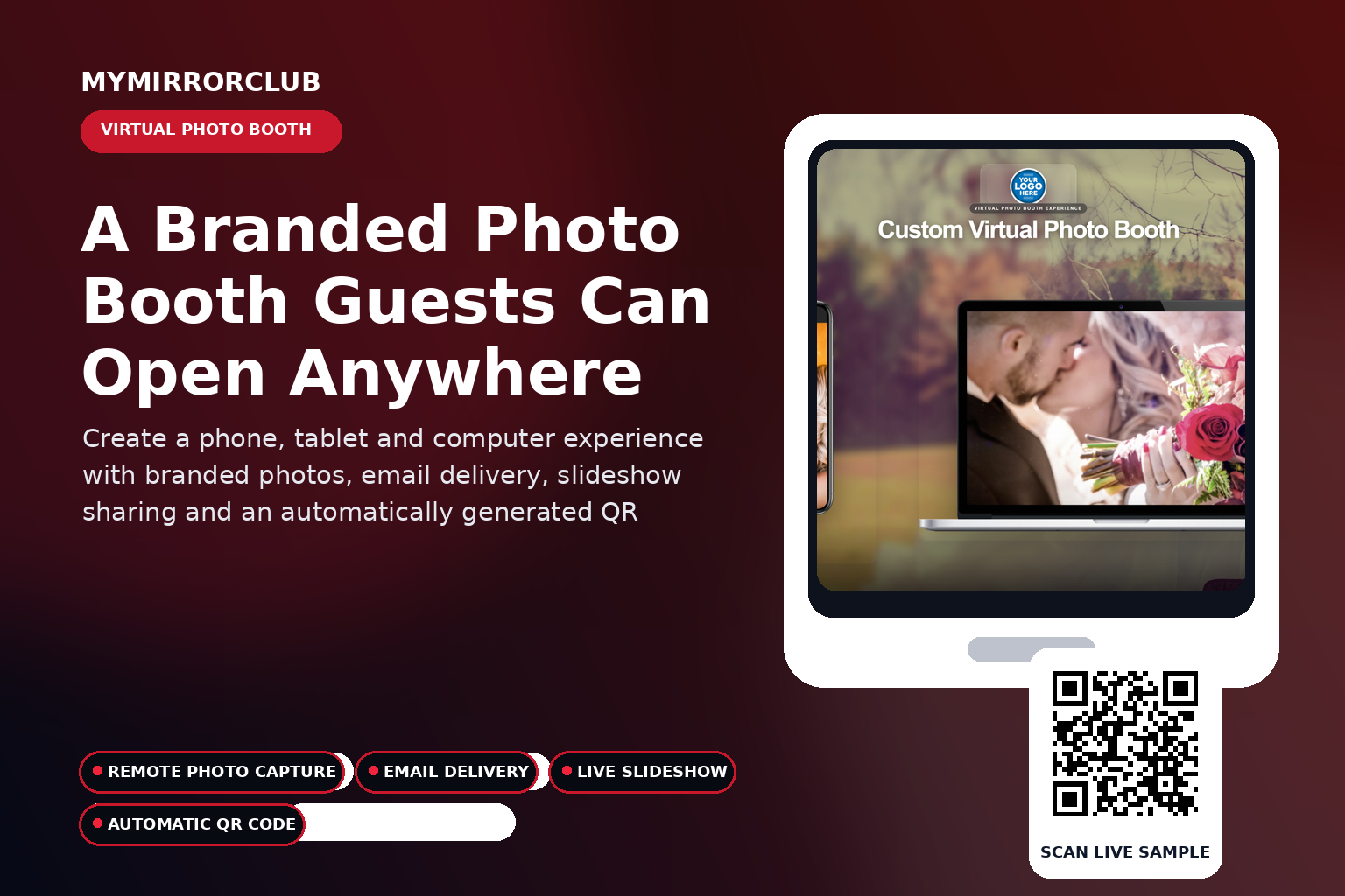 Virtual Photo Booth for Events: Branded Photos From Any Device