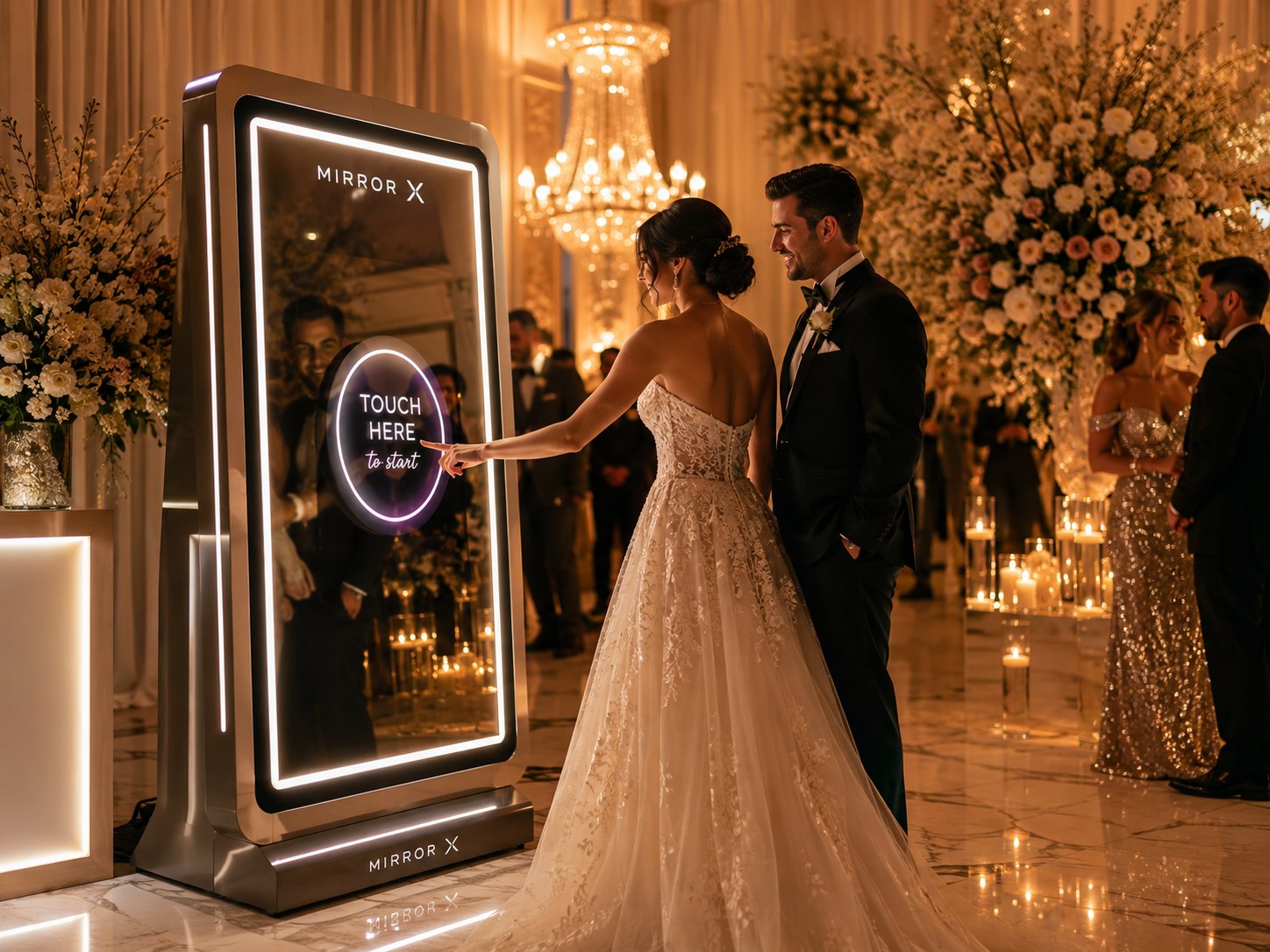 Wedding Mirror Booth example